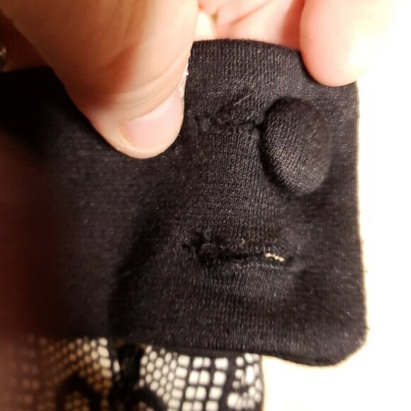 The Limited Knit Faux Lace Mini Skirt 4 - Picture 4 of 7